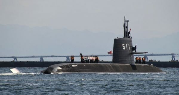 Японцы ввели в строй первую ударную подводную лодку с литиево-ионными батареями