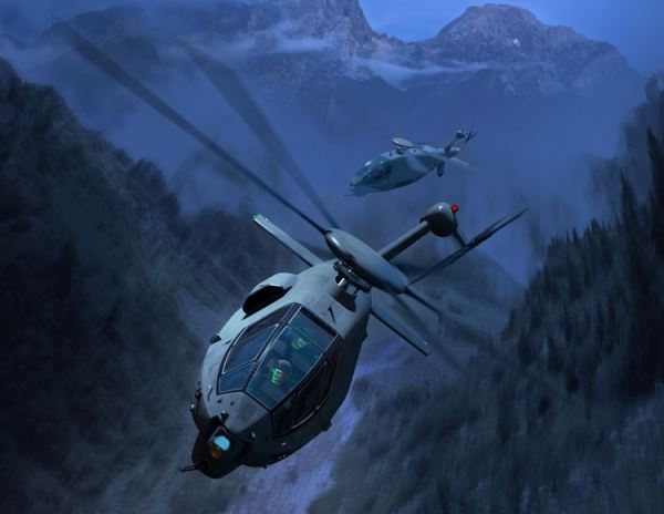 Представлен конкурсный проект скоростного вертолёта-разведчика Boeing